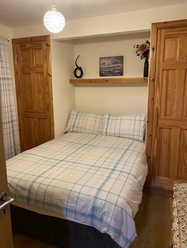The master bedroom